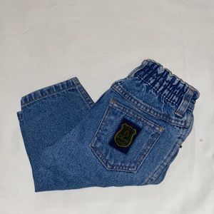 Vintage baby gap jeans with snaps.